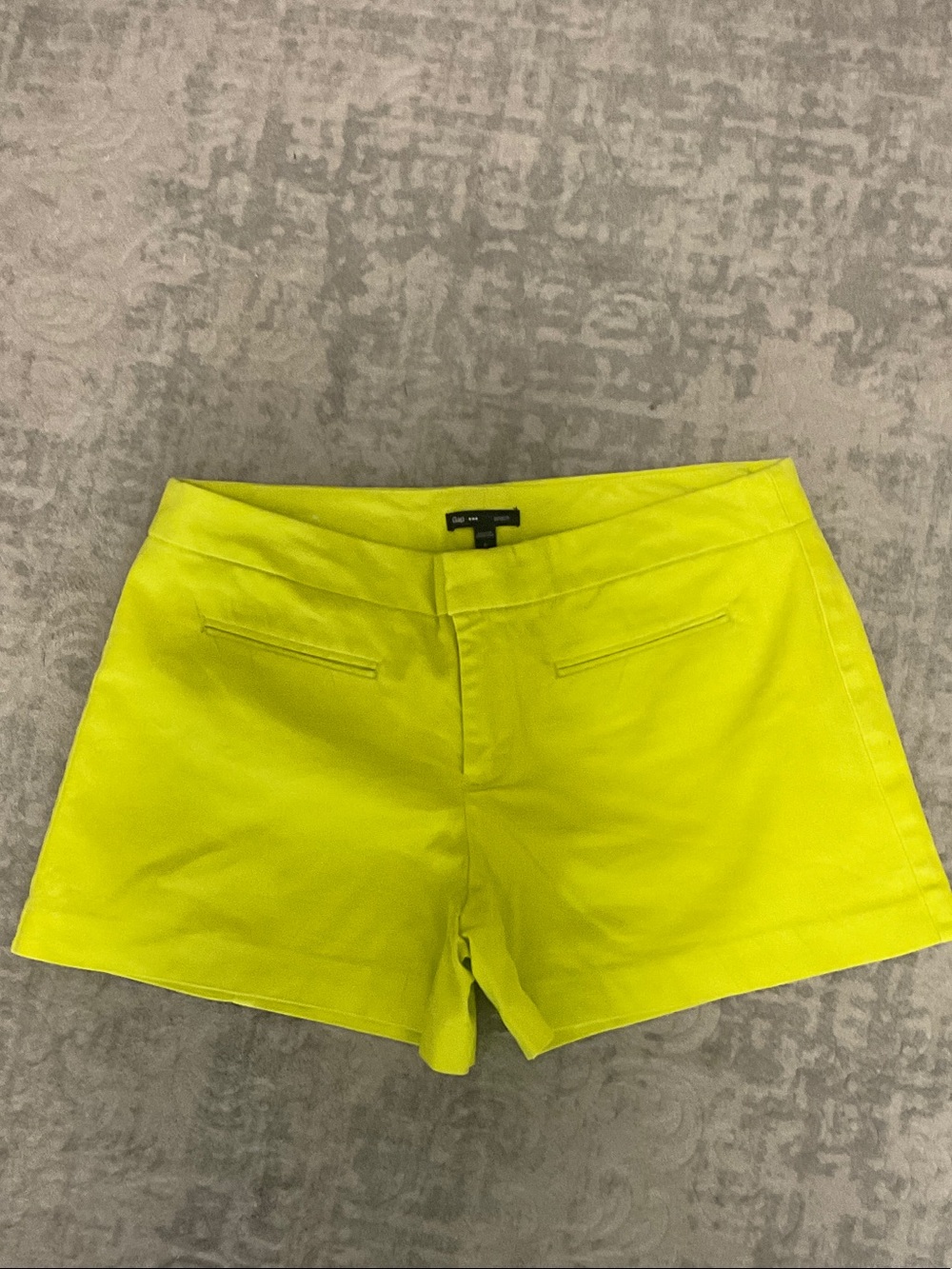 Women’s Bright Lime Tailored Shorts